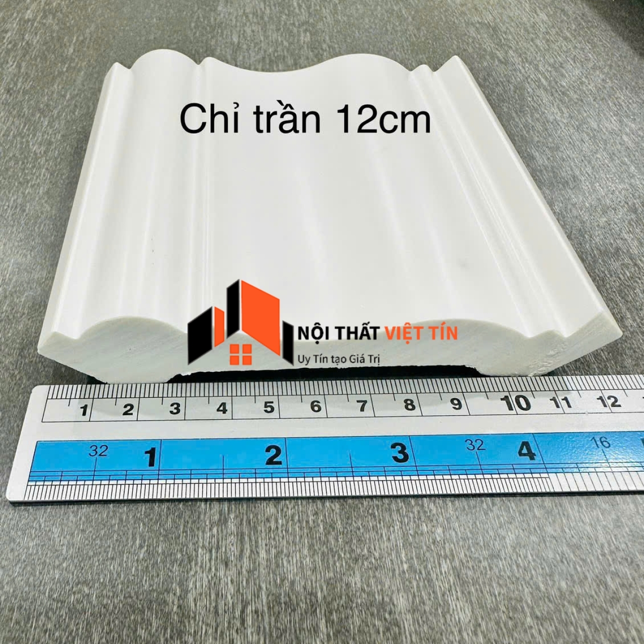 Chỉ trang trí trần 12cm