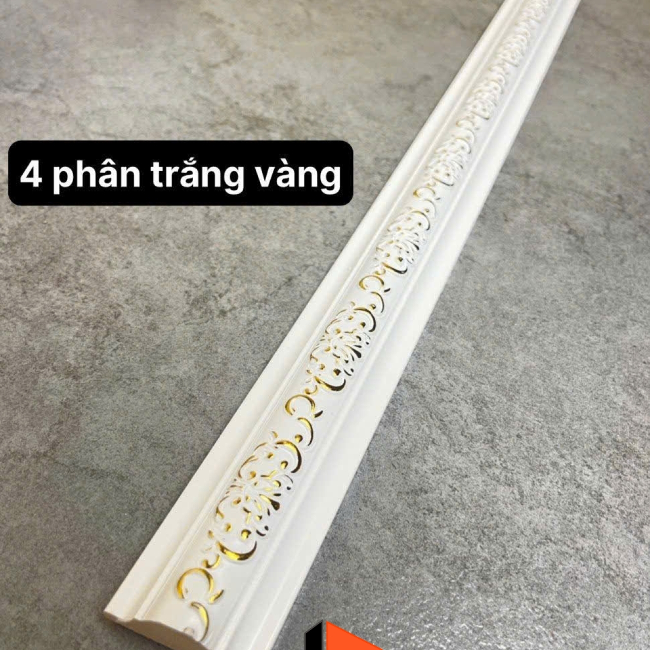 Chỉ trang trí tường 4cm